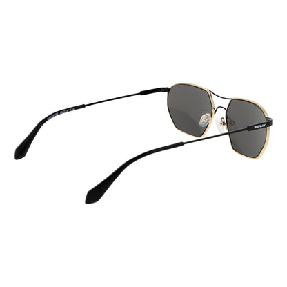 Replay Gold Metal Sunglasses – Aviator Style with Grey Lenses