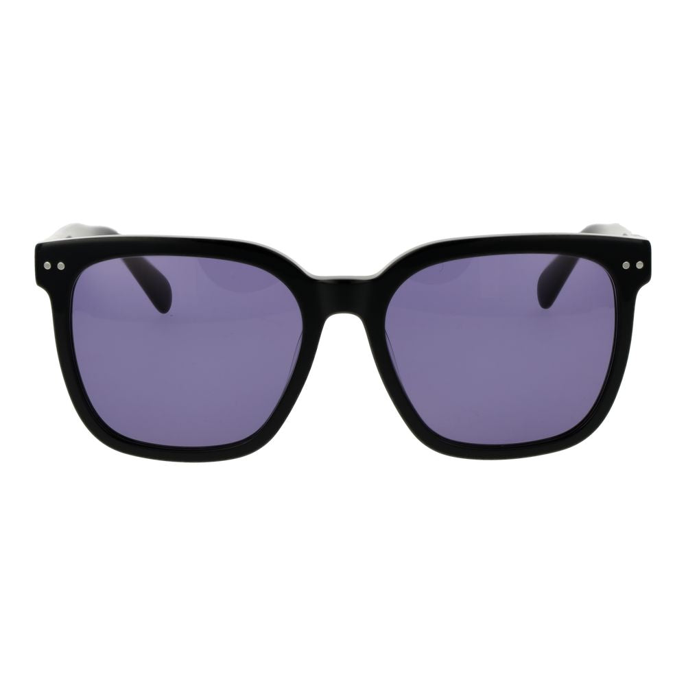 Replay Unisex Sunglasses – Black Full-Rim Frame with Grey Lenses