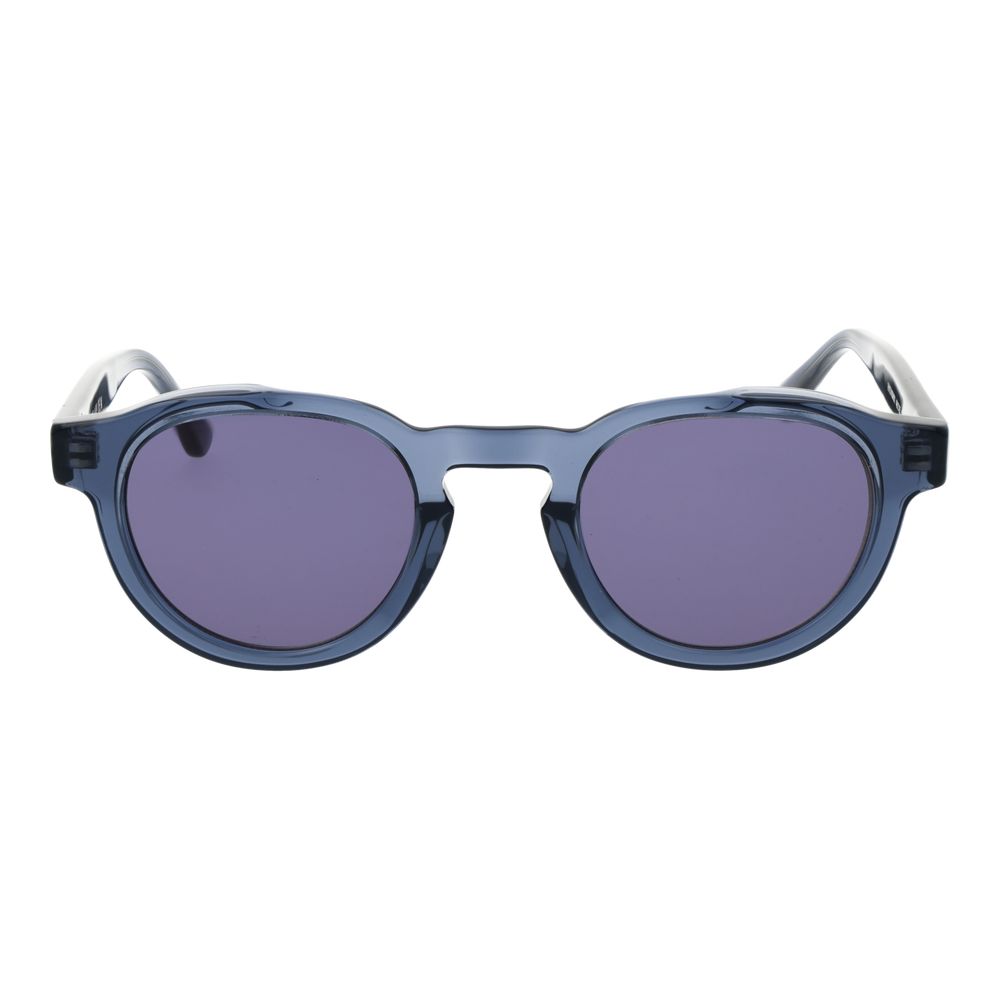 Replay Unisex Sunglasses – Grey Full-Rim Frame, Purple Lenses
