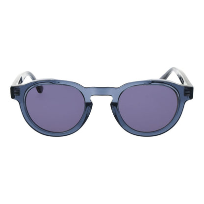 Replay Unisex Sunglasses – Grey Full-Rim Frame, Purple Lenses