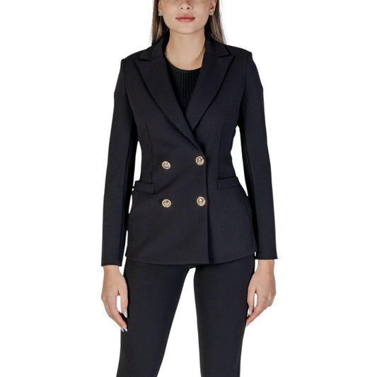 Rinascimento Black Polyester Blazer for Women