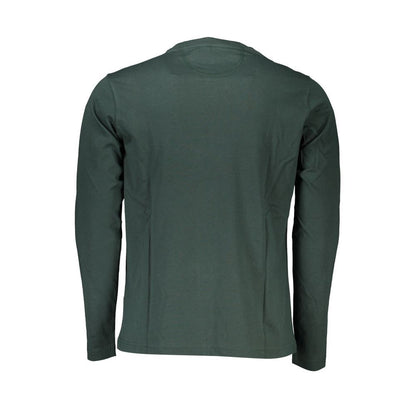 La Martina Bicolor Cotton Sportswear Long Sleeve T-Shirt