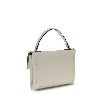 Coccinelle Arlettis Mini Handbag in Cream Calf Leather