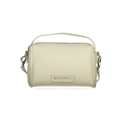 Mario Valentino Marrone Italian Leather Shoulder Bag with Gold Hardware