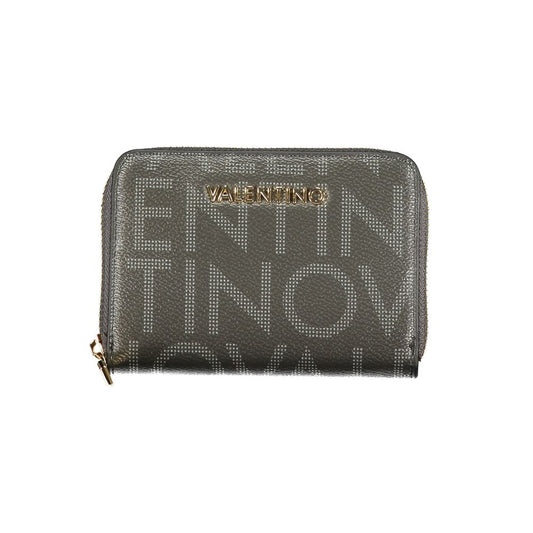 Mario Valentino Nero Leather-Finish Women's Wallet