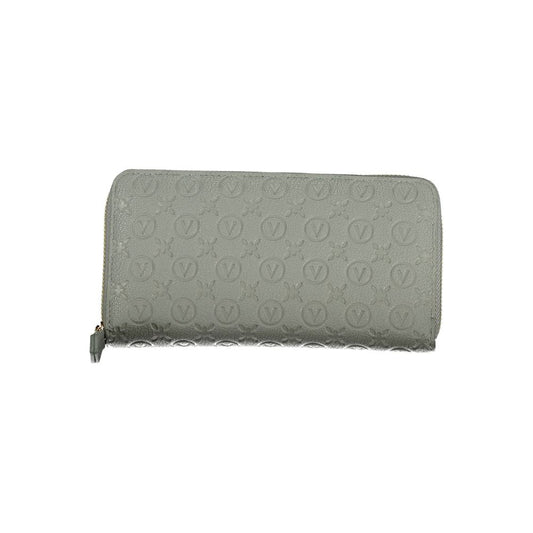 Mario Valentino Grigio Leather-Finish Women Wallet