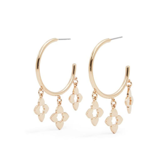 ALDO Gold Elastane Earrings - Chic Elegance for Every Occasion