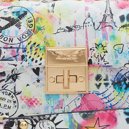 ALDO Black Polyethylene Shoulder Bag