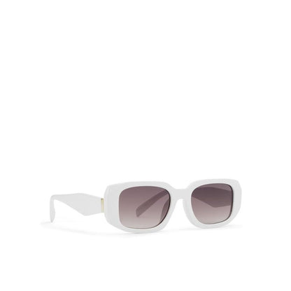 ALDO White Polycarbonate Sunglasses