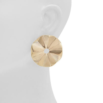 ALDO Gold Elastane Earrings - Elevate Your Everyday Style