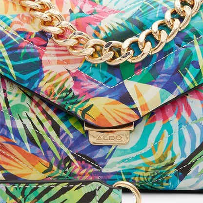 ALDO Light Blue Polyethylene Shoulder Bag