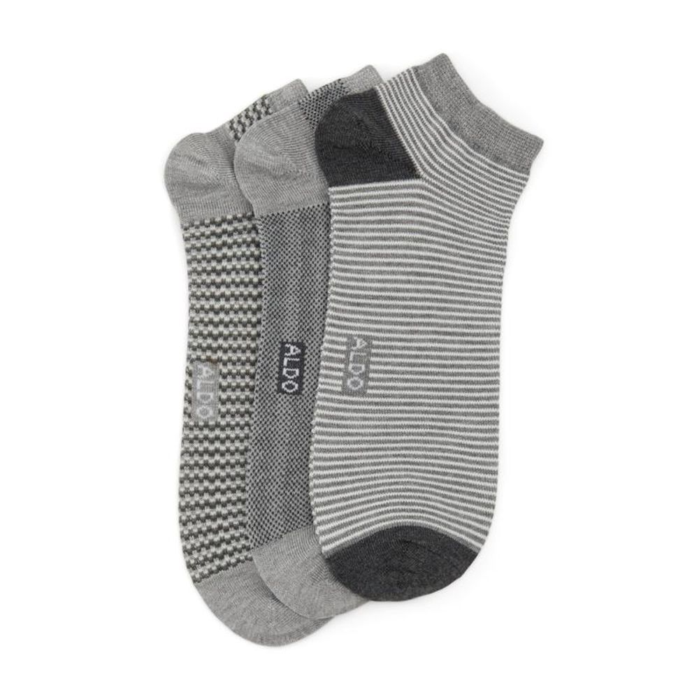 ALDO Grey Polyester Socks - Sleek Comfort for Every Day