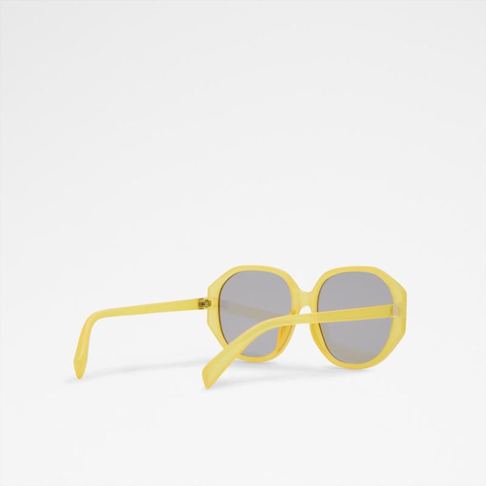 ALDO Dark Yellow Polycarbonate Sunglasses