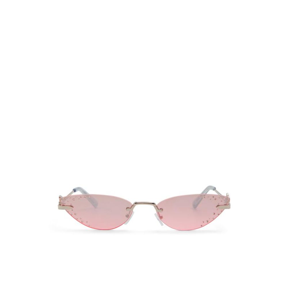 ALDO Silver Polycarbonate Sunglasses - Urban Chic Accessory