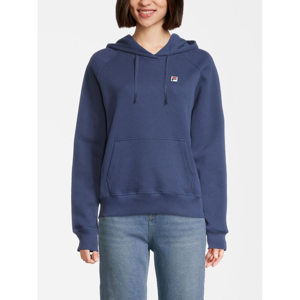 Fila Blue Cotton Sweatshirt - Medieval Blue