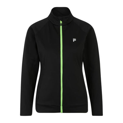 Fila Black Rogil Zip-Up Running Jacket