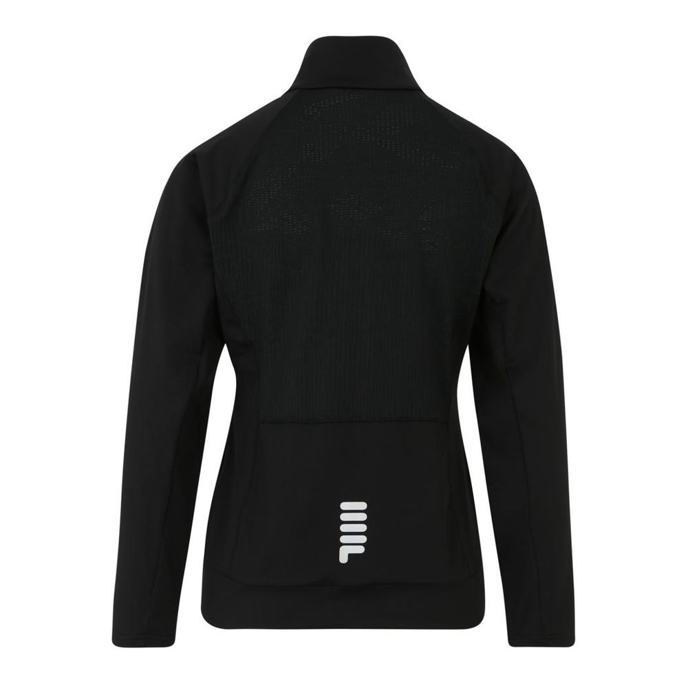 Fila Black Rogil Zip-Up Running Jacket
