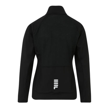 Fila Black Rogil Zip-Up Running Jacket