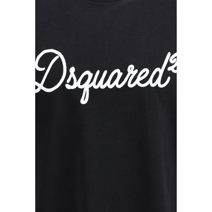 Dsquared2 Black Cotton T-Shirt
