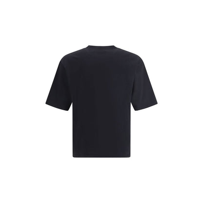 Dsquared² Rebels Cotton T-Shirt - Oversized Black Statement Tee