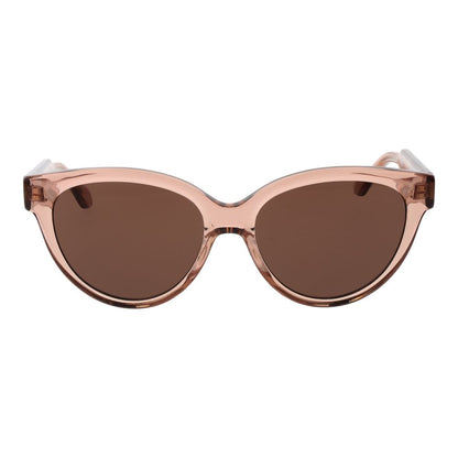 Replay Women’s Sunglasses – Rose Cat Eye Frame, Brown Lenses