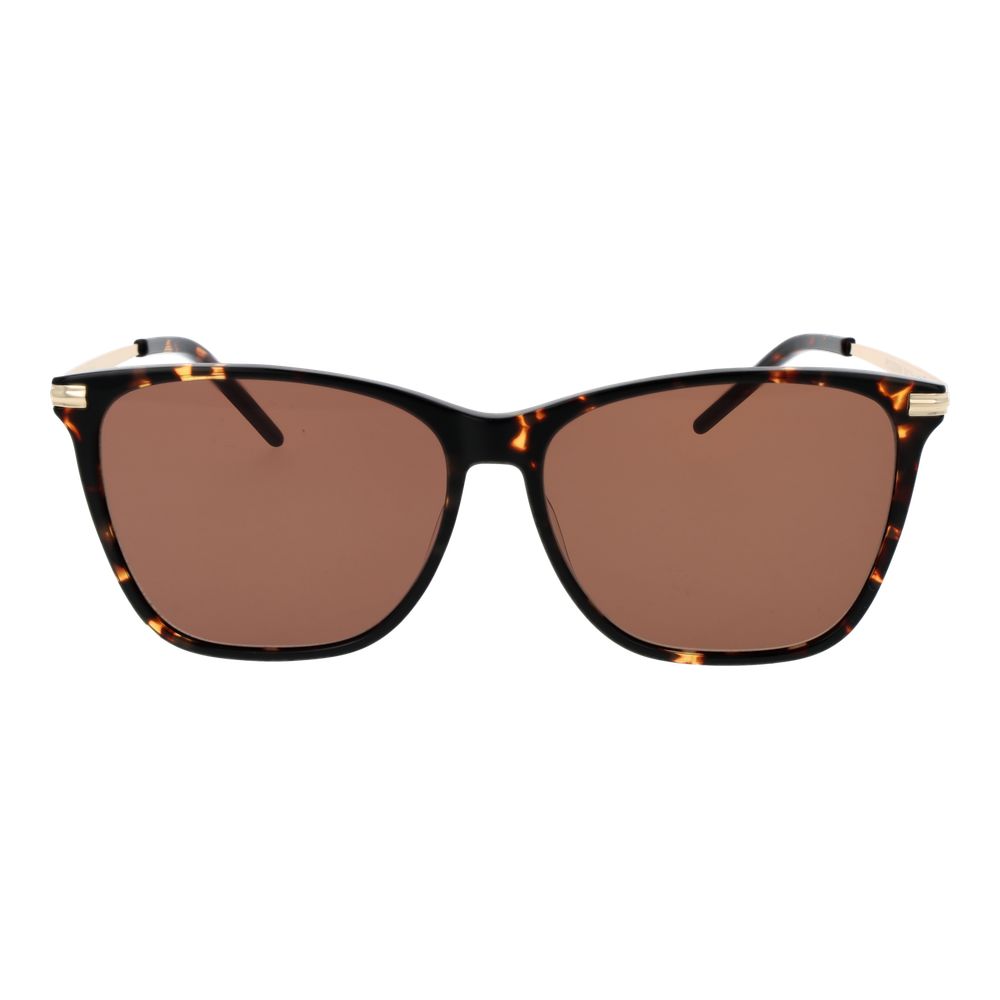 Replay Women’s Sunglasses – Green Full-Rim Frame, Brown Lenses