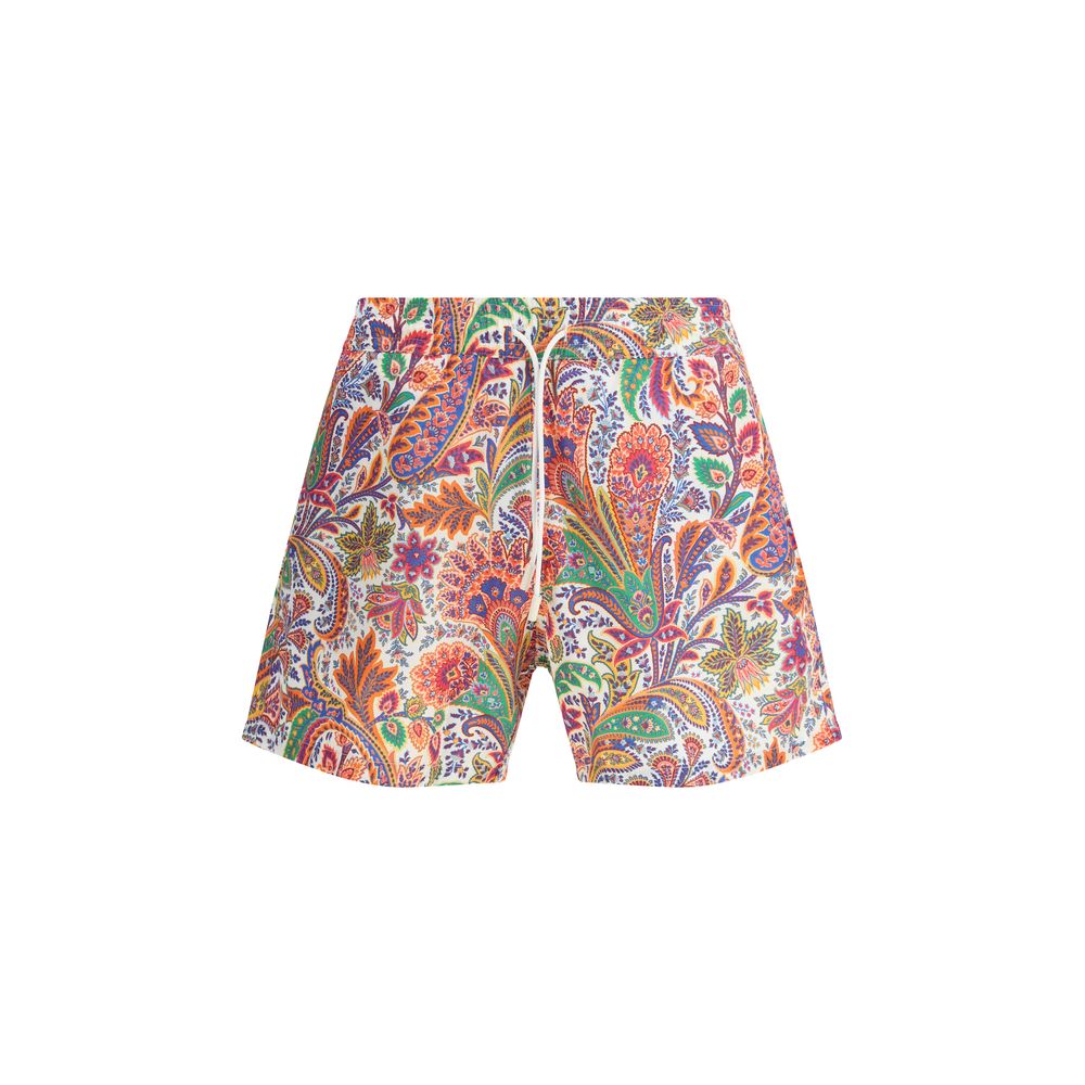 Etro Multicolor Polyester Roma Swim Shorts