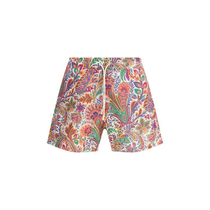 Etro Multicolor Polyester Roma Swim Shorts