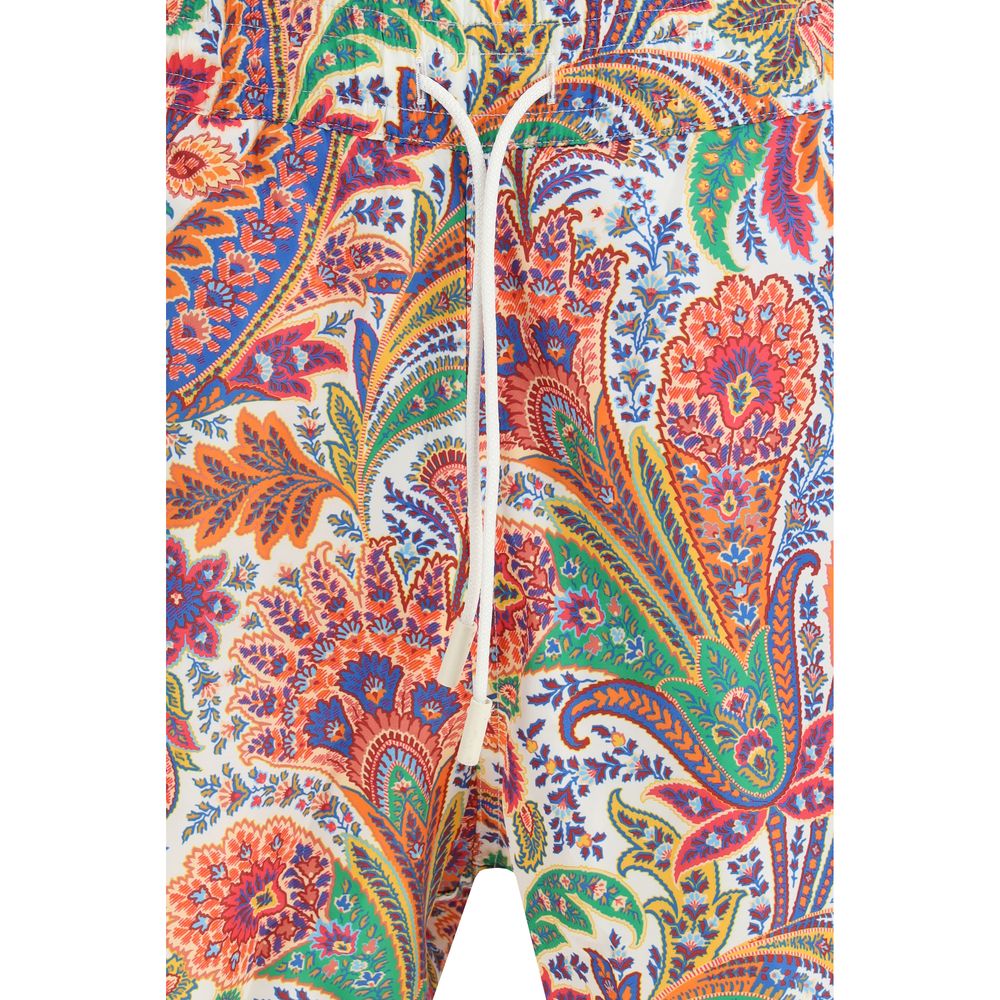 Etro Multicolor Polyester Roma Swim Shorts