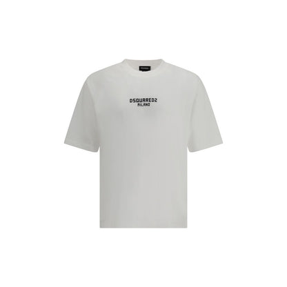Dsquared² Milano T-shirt in White Cotton