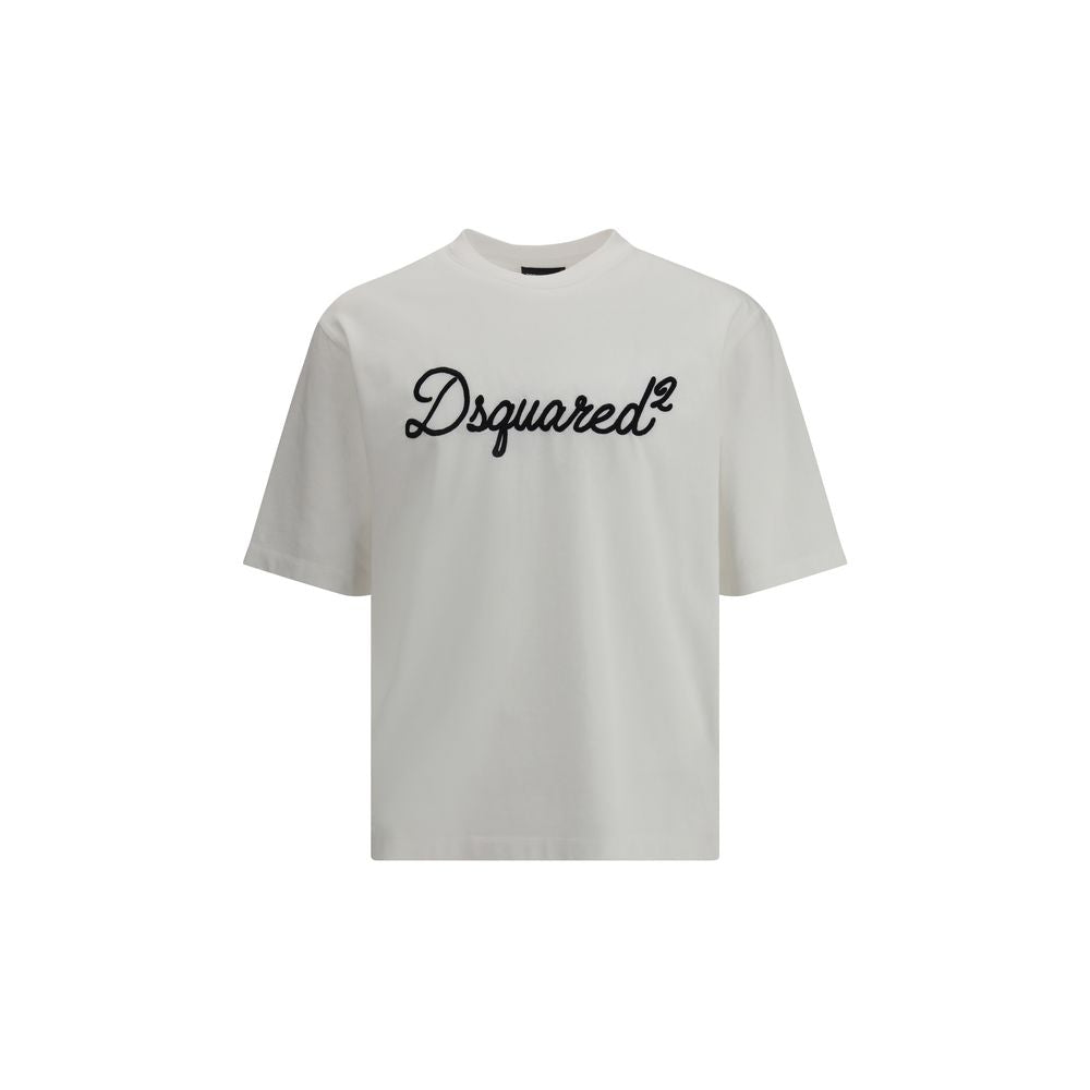 Dsquared² White Cotton T-Shirt - Elevate Your Style
