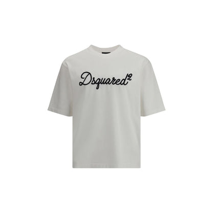 Dsquared² White Cotton T-Shirt - Elevate Your Style