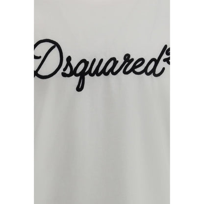 Dsquared² White Cotton T-Shirt - Elevate Your Style