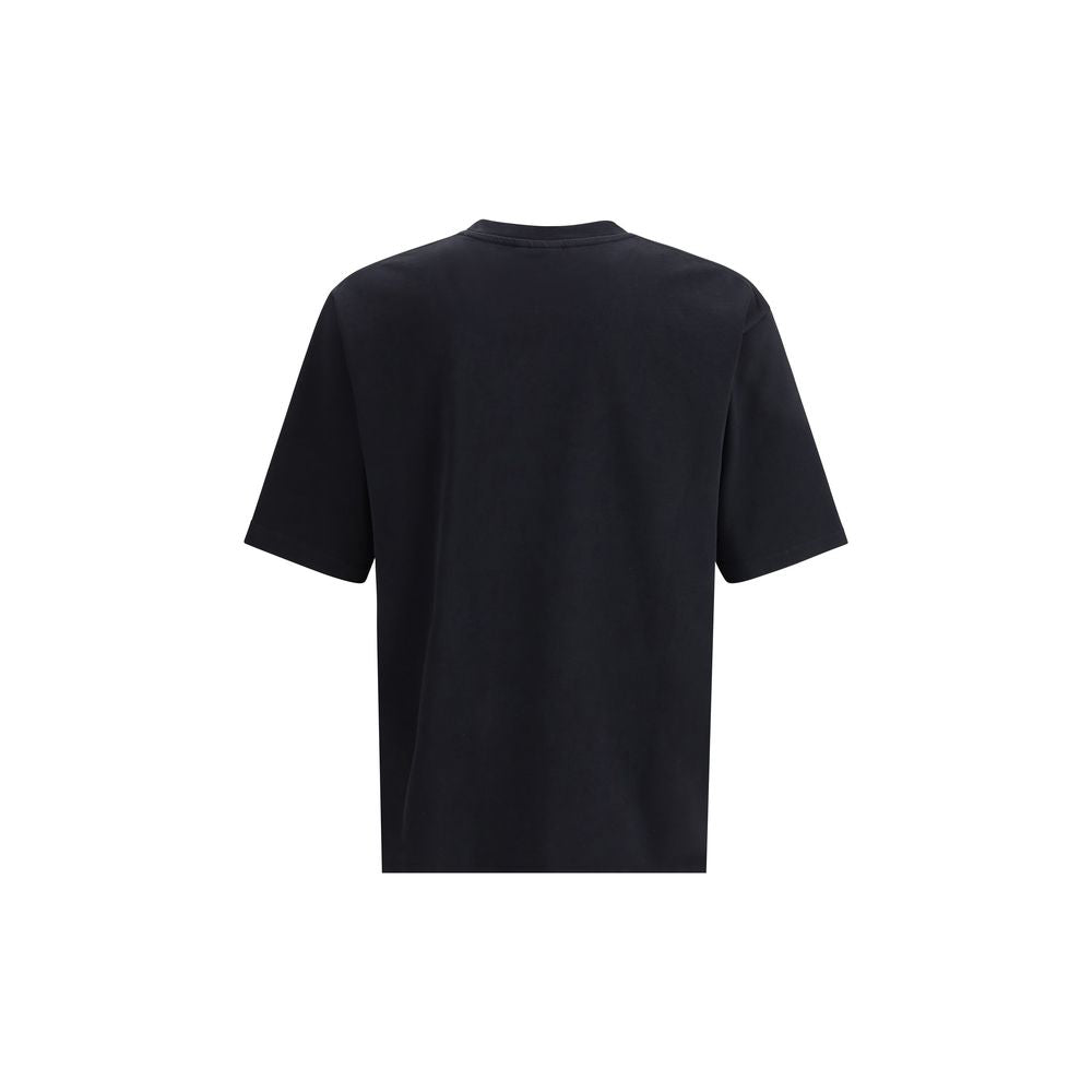 Dsquared² Monkey Business Black Cotton T-Shirt