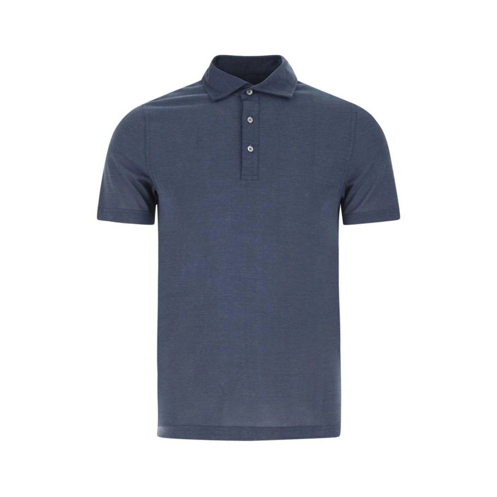 Fedeli Blue Cotton T-Shirt - Everyday Comfort Meets Style