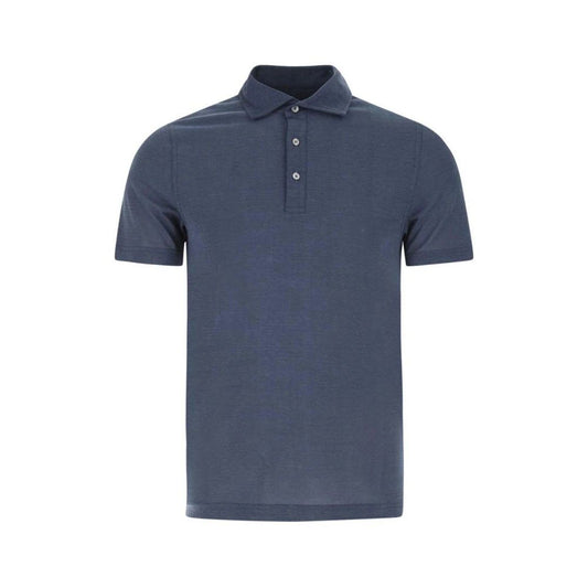 Fedeli Blue Cotton T-Shirt - Everyday Comfort Meets Style