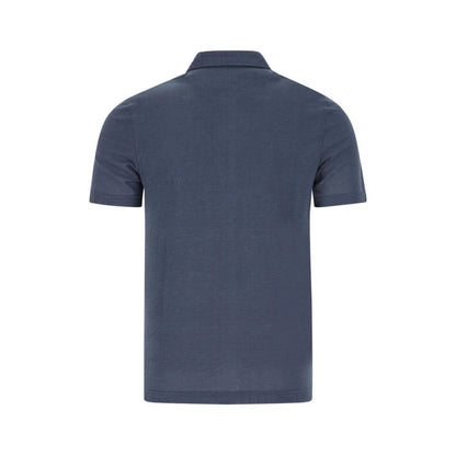 Fedeli Blue Cotton T-Shirt - Everyday Comfort Meets Style