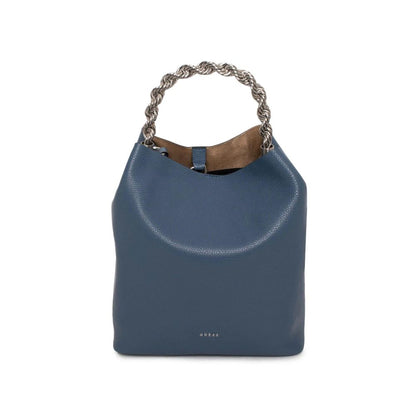 Guess Blue Leather Shoulder Bag