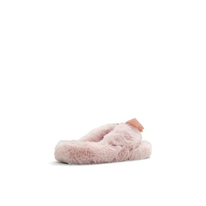 ALDO Light Pink Polyester Slippers