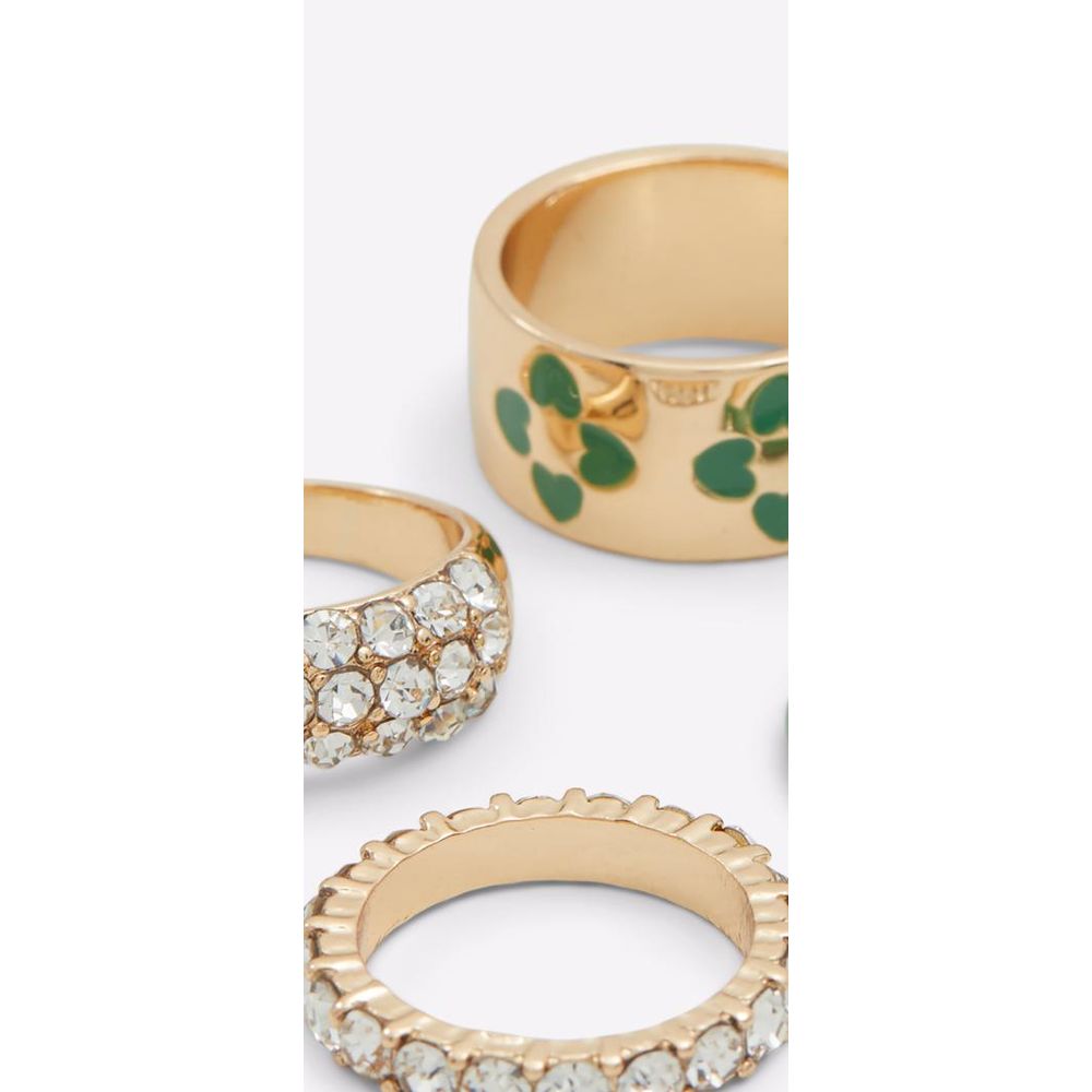 ALDO Green Elastane Ring