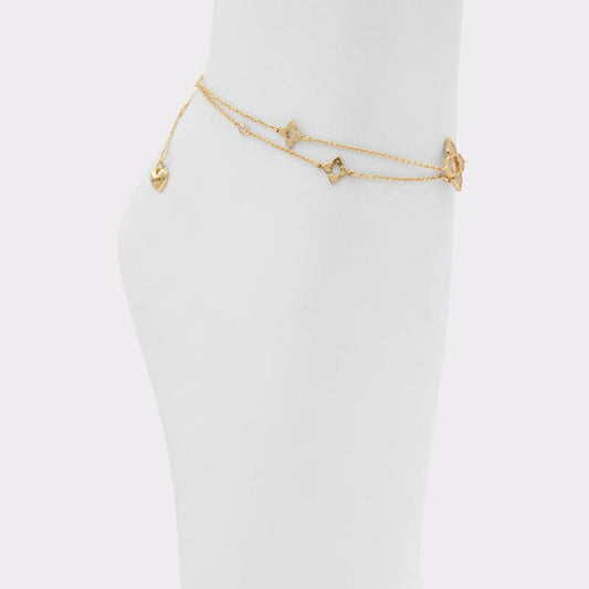 ALDO Gold Clear Leg Bracelet