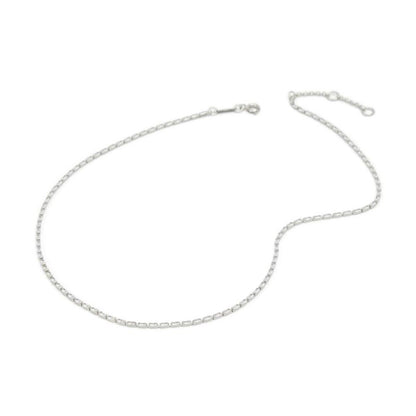 ALDO Silver Elastane Necklace
