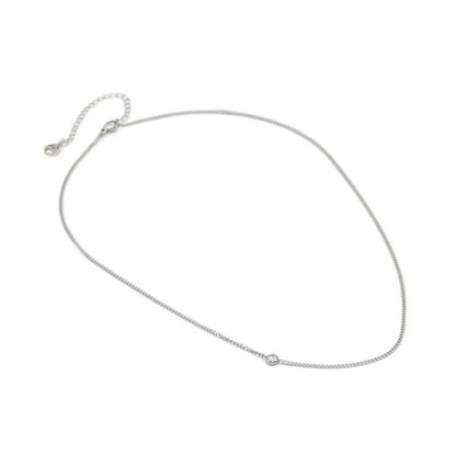 ALDO Silver Elastane Necklace