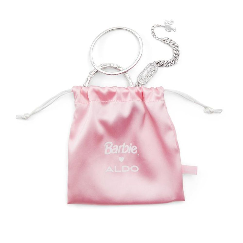 ALDO Silver Elastane Bracelet - A Touch of Modern Elegance