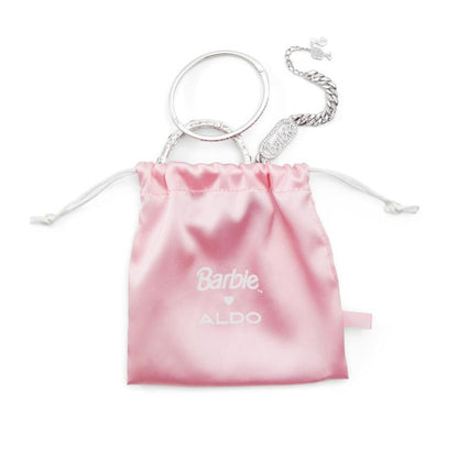 ALDO Silver Elastane Bracelet - A Touch of Modern Elegance