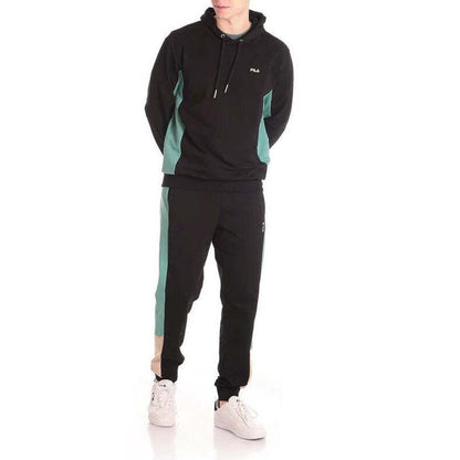 Fila Black Cotton Sweatshirt - Statement Comfort