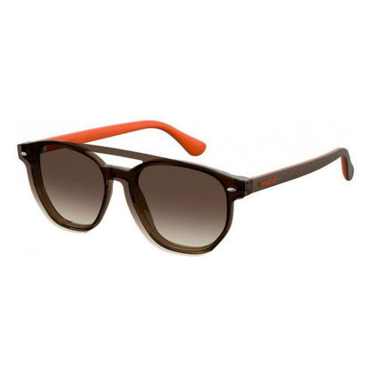 HAVAIANAS Brown Acetate Glasses (Frames) - Unisex Style