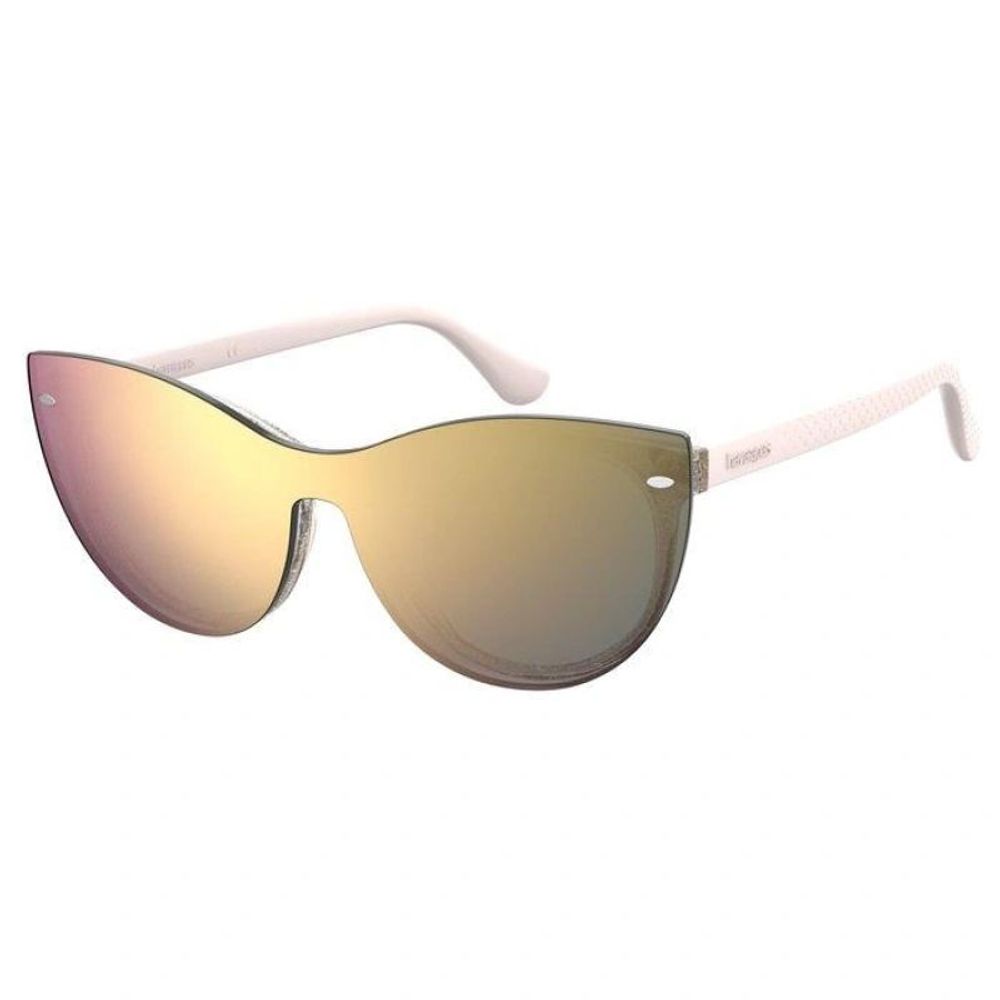 HAVAIANAS Yellow Acetate Optical Glasses – Square Frame 52mm