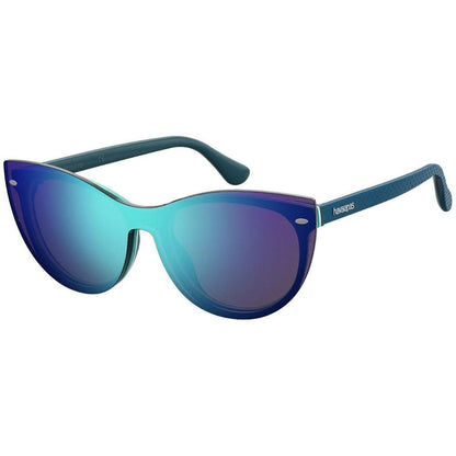 HAVAIANAS Green Acetate Glasses with Clip-On