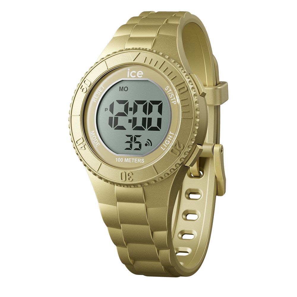 ICE Gold Synthetic Digital Watch - A Touch of Glamour
